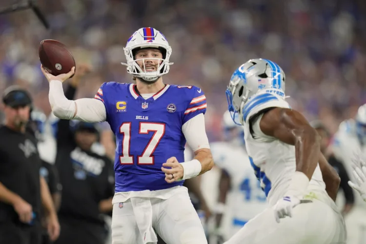 Bills lead 27-10 at halftime